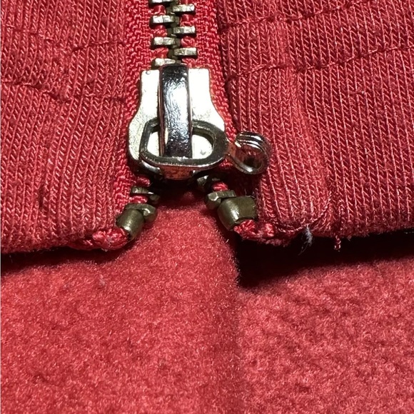 Vtg Coogi Mens Jogger Sweatpants Grunge Size XXL 2XL Red Y2K -FADED AND PEELING - Picture 9 of 16